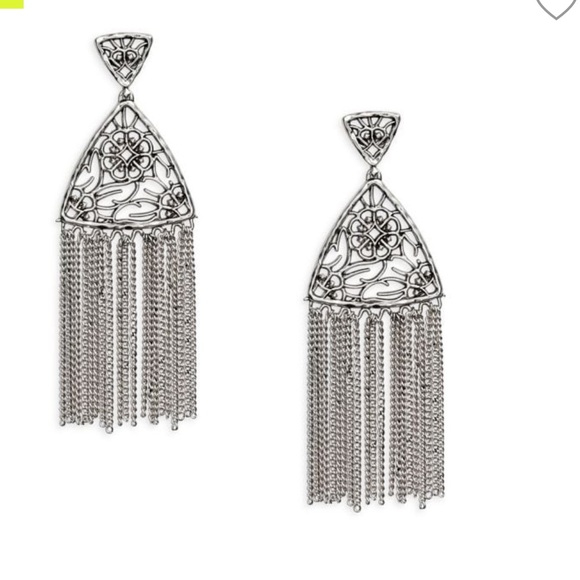 KENDRA SCOTT
Ana Rhodium Plated Drop Earrings - Picture 1 of 5